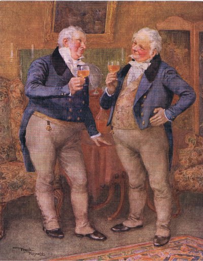 Die Brüder Cheeryble (Nicholas Nickelby) von Frank Reynolds