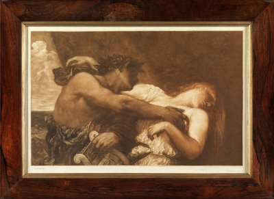 Orpheus und Eurydike von Frank Short