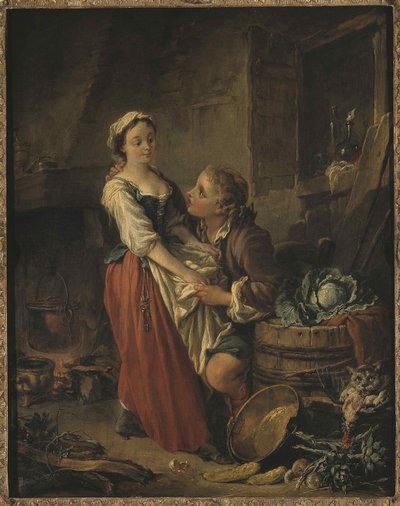 Die schöne Köchin von François Boucher