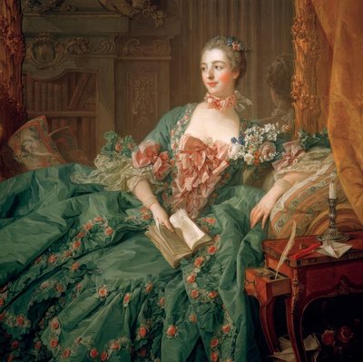 Madame de Pompadour von François Boucher
