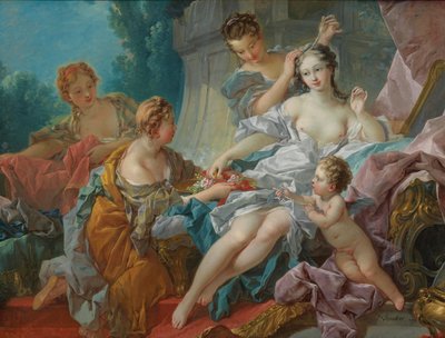 Die Toilette der Venus, 1746 von François Boucher