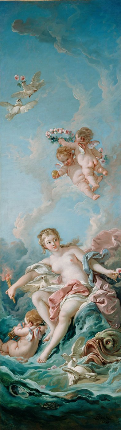 Venus auf den Wellen von François Boucher