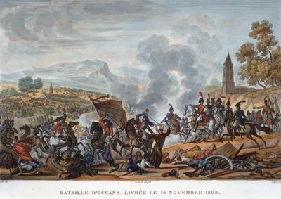 Die Schlacht von Ocaña, 19. November 1809 von François Pigeot