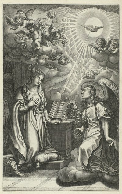 Verkündigung (Leben Christi) von François Stuerhelt (possibly)