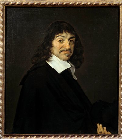 Porträt von René Descartes von Frans (after) Hals