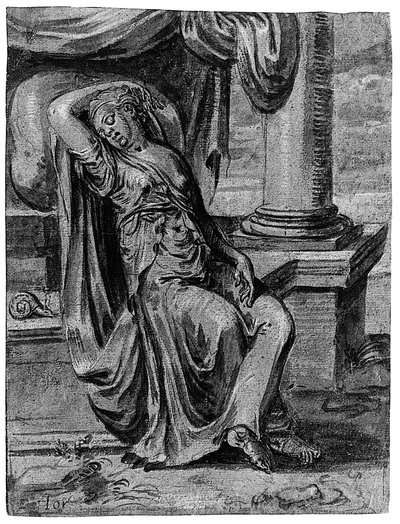 Allegorie der Faulheit von Frans Floris