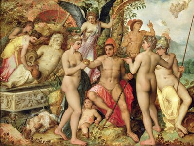 Das Urteil des Paris von Frans Floris