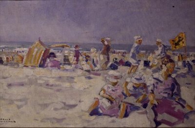 Strandszene von Frans Gaillard