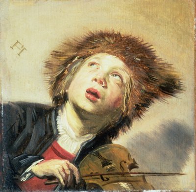 Ein Junge mit einer Geige von Frans Hals