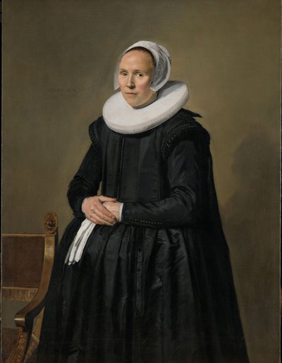 Porträt von Feyntje van Steenkiste, 1635 von Frans Hals