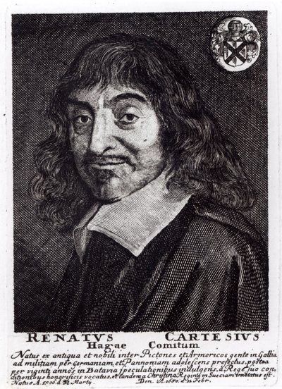 Porträt von René Descartes (1596-1650) von Frans Hals