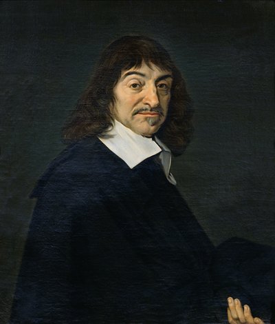Porträt von René Descartes (1596-1650) ca. 1649 von Frans Hals