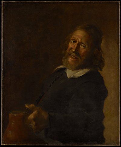 Der lachende Zecher, 18. Jahrhundert von Frans Hals