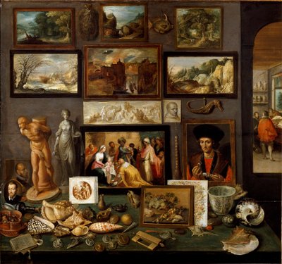 Kabinett der Kunst und Kuriositäten von Frans II Francken