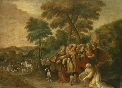 Noah betritt die Arche von Frans II Francken