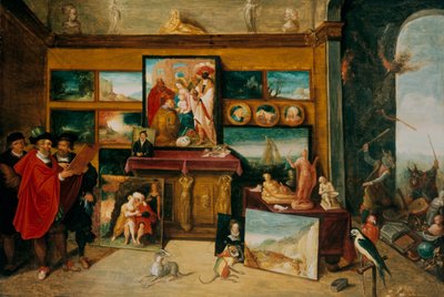 Galerie-Interieur von Frans II the Younger Francken