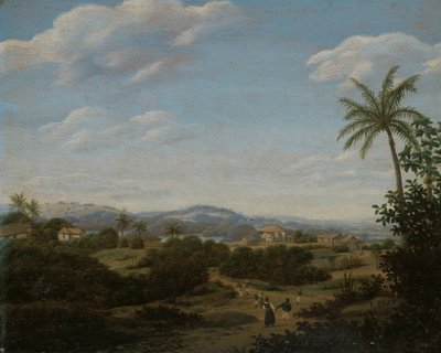 Brasilianische Landschaft von Frans Post