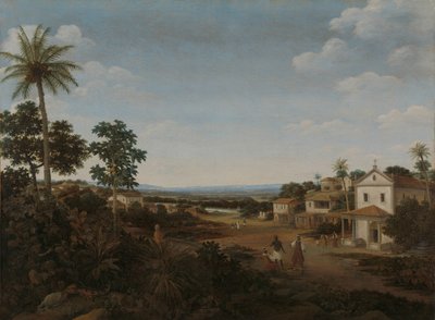 Landschaft in Brasilien von Frans Post