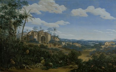 Ansicht von Olinda, Brasilien von Frans Post