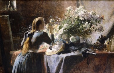 Das Atelier besuchen von Frans Mortelmans