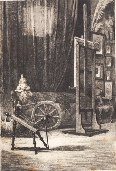 Das Atelier von Frans Schwartz