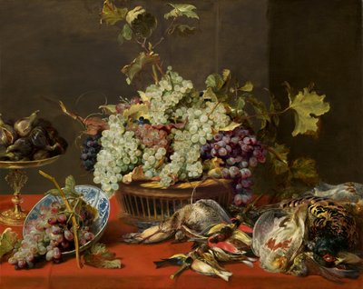 Stillleben mit Trauben und Wild von Frans Snyders