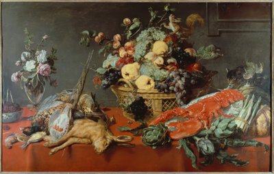 Stillleben mit Früchtekorb von Frans Snyders or Snijders