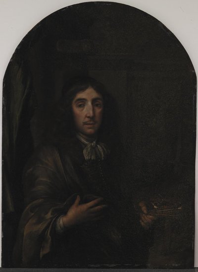 Porträt eines Malers von Frans van I Mieris