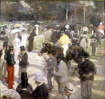 Blick auf die Koppel von Frantz Charlet