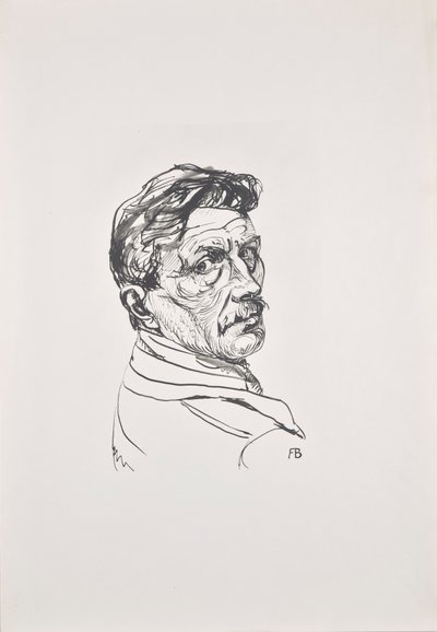 Selbstbildnis von Franz Barwig d. Ä.