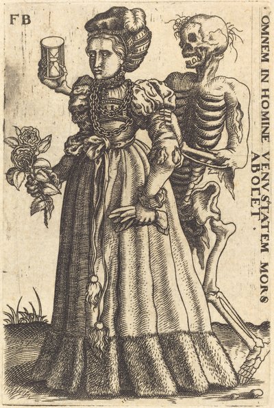 Frau und Tod von Franz Brun