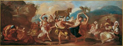 Der Tanz um das goldene Kalb von Franz Carl Remp