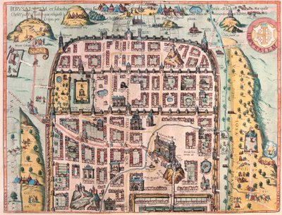 Jerusalem (Blatt 1), Israel von Franz Hogenberg