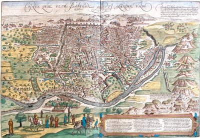Ansicht von Kairo, Ägypten von Franz Hogenberg