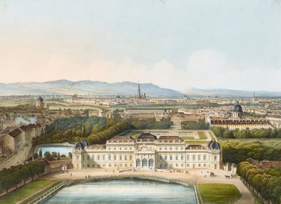 Schloss Belvedere von Franz Josef Sandmann