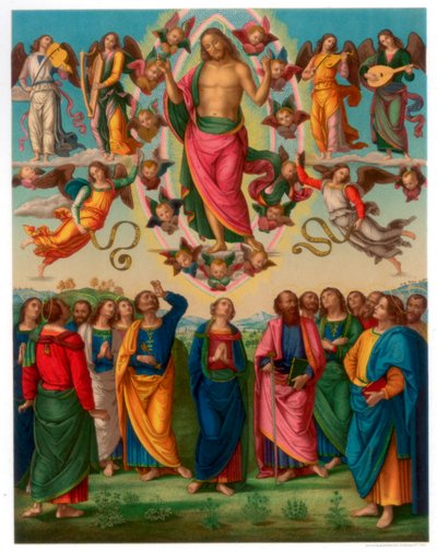 Die Himmelfahrt Christi, 1496-1498 1870 von Franz Kellerhoven
