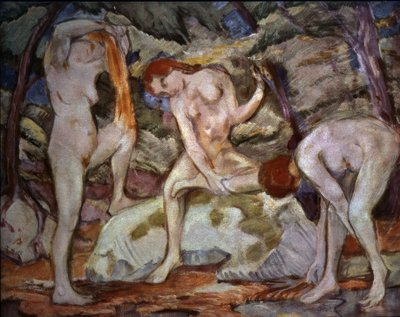 Badende von Franz Marc