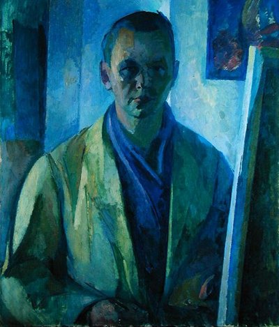 Selbstporträt von Franz Nolken