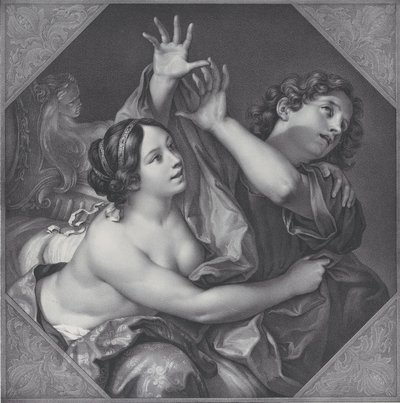 Joseph und Potiphars Frau von Franz Seraph Hanfstaengl