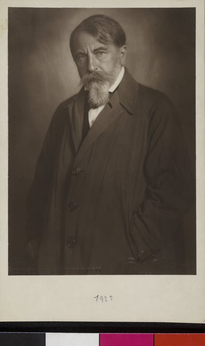 Bild von Arthur Schnitzler (1862-1931) von Franz Xaver Setzer