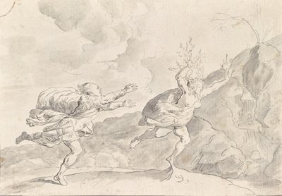 Daphnes Verwandlung in einen Lorbeerbaum von Franz Xaver Wagenschon