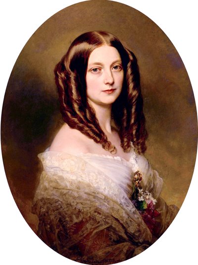 Markgräfin von Las Marismas von Franz Xaver Winterhalter