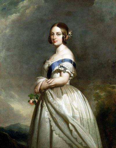 Porträt von Königin Victoria von Franz Xaver Winterhalter