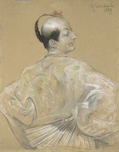 Konrad Dreher als Ko-Ko von Franz von Lenbach