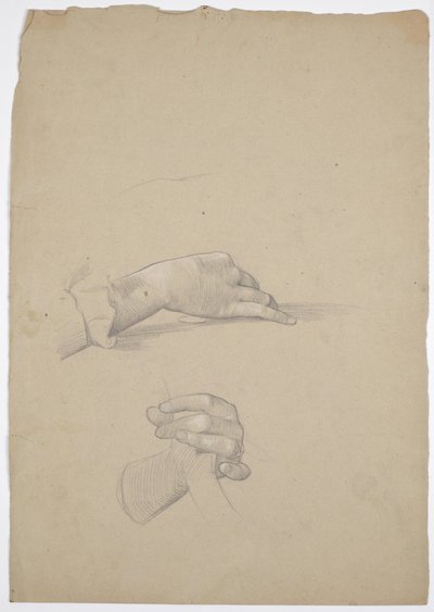 Handstudien von Franz von Matsch