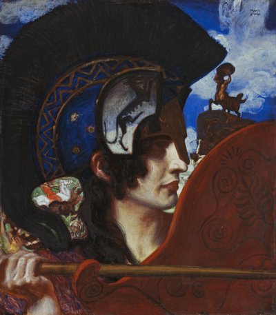 Kämpfende Amazone von Franz von Stuck