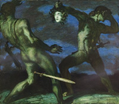 Perseus mit dem Haupt der Medusa von Franz von Stuck