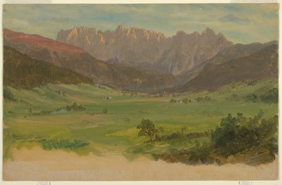 Alpental von Frederic Edwin Church