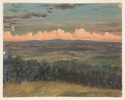 Catskills vom Hudson, New York von Frederic Edwin Church