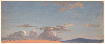 Wolkenstudie von Frederic Edwin Church